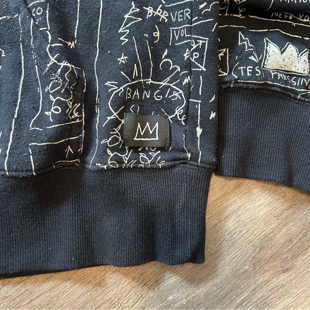 Jean-Michel Basquiat Graphic Hoodie - Picture 4 of 9
